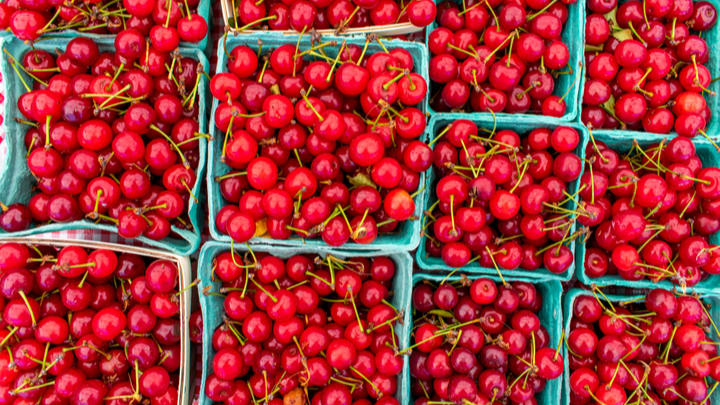 Image of Food, Fruit, Produce, Cherry, 