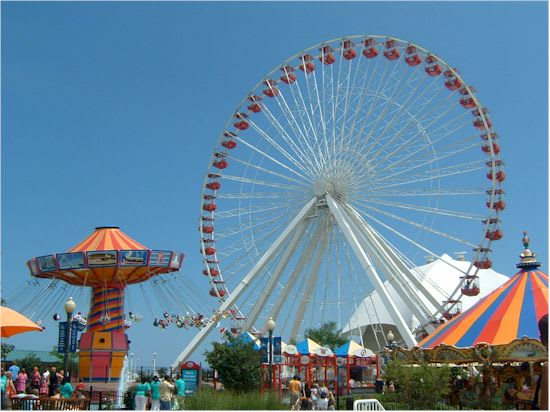 Image of Amusement Park, Ferris Wheel, Fun, Person, 