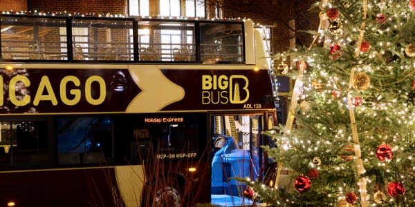 Image of Christmas, Christmas Decorations, Festival, Bus, Vehicle, 