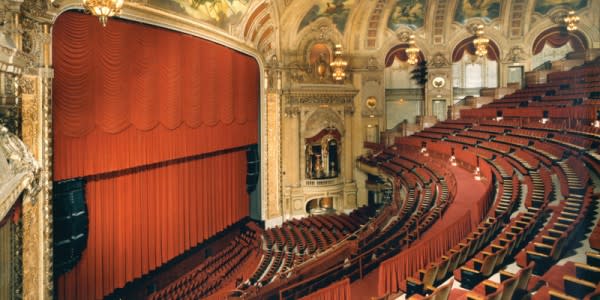 Image of Indoors, Theater, Auditorium, Hall, Lamp, 