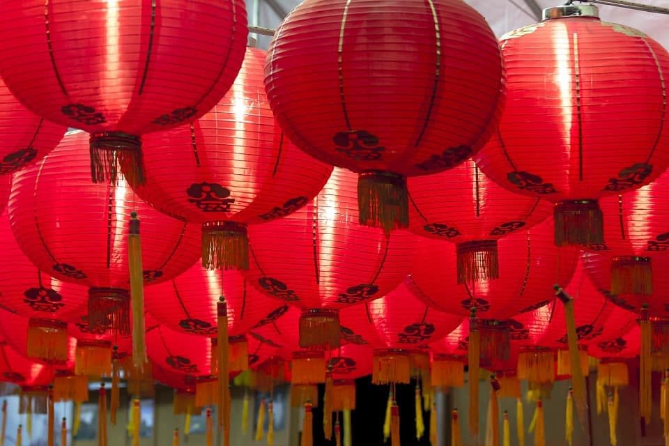 Image of Lamp, Festival, Chinese New Year, 