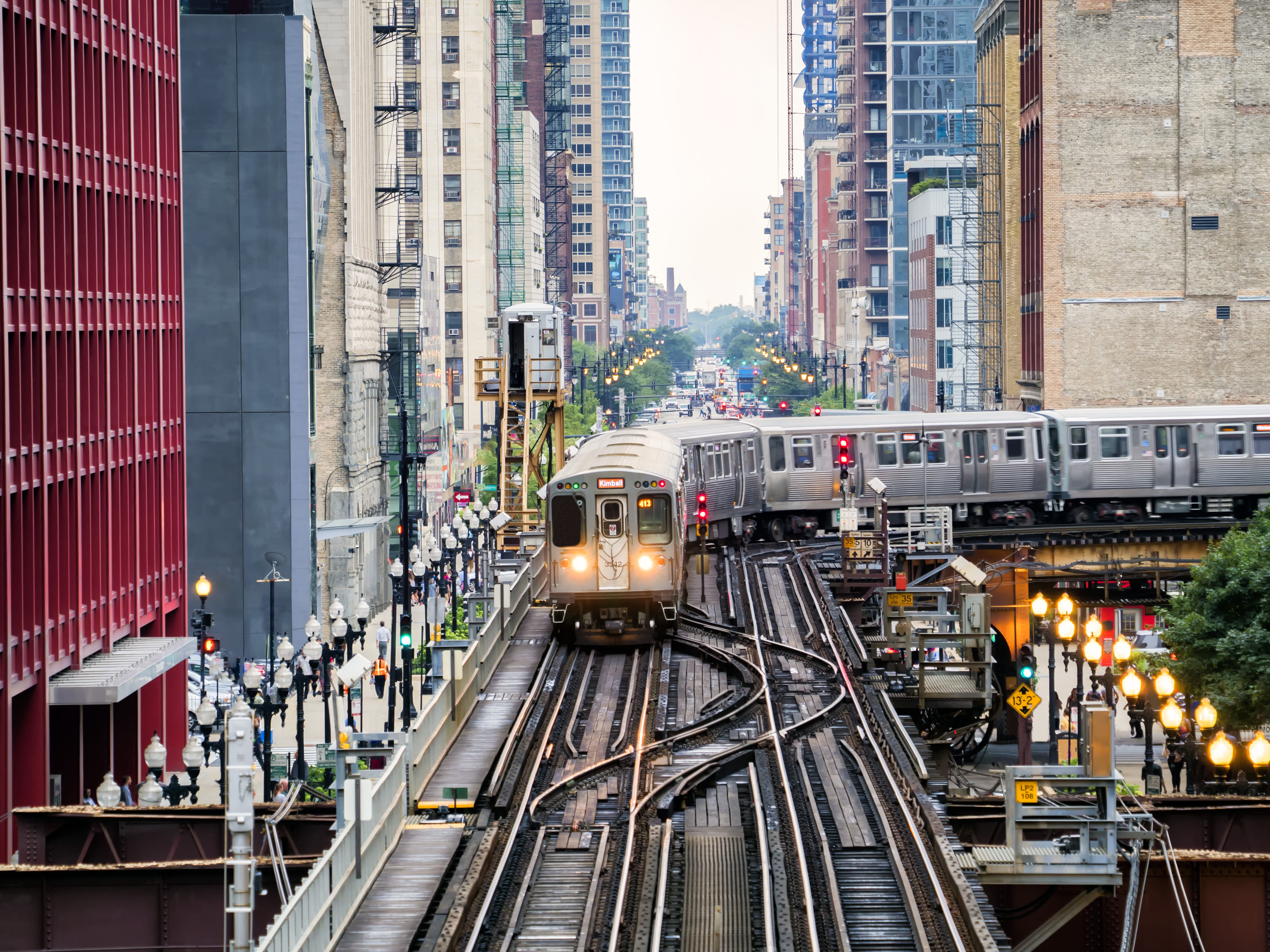 Image of City, Metropolis, Urban, Terminal, Railway, Train, Train Station, Vehicle, Cityscape, 