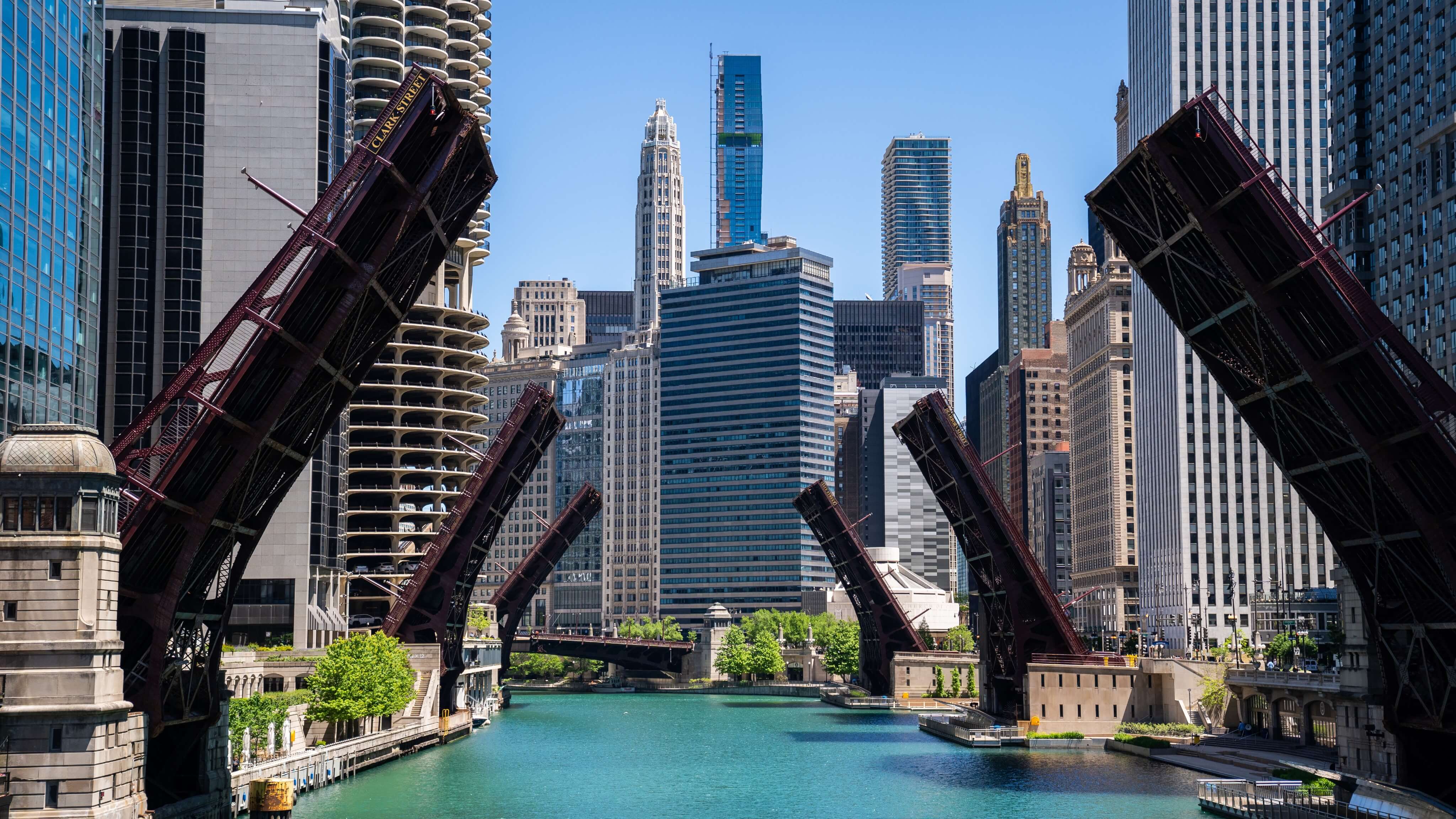 Image of Arch, City, Urban, Arch Bridge, Bridge, Cityscape, Drawbridge, 