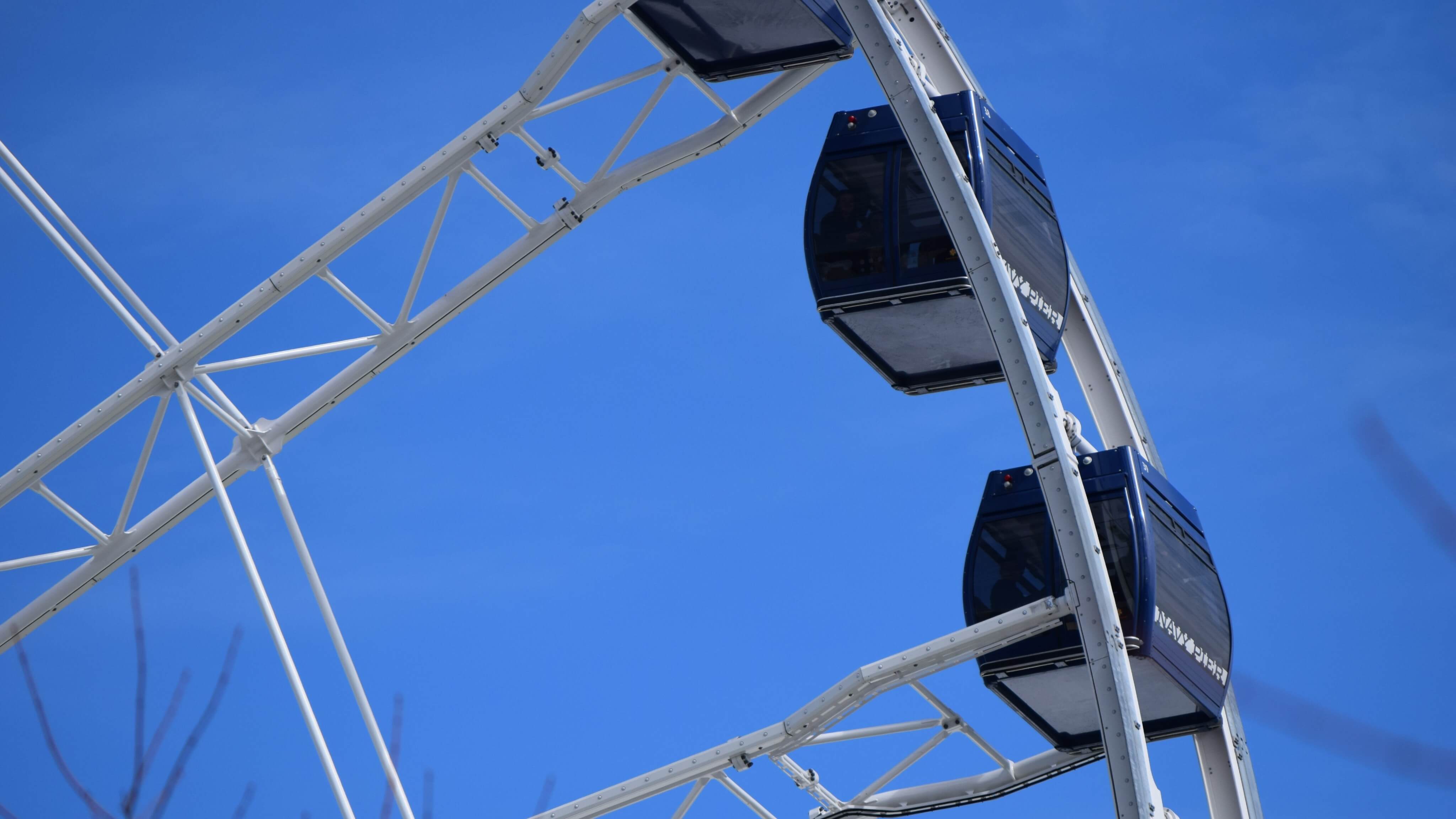 Image of Amusement Park, Ferris Wheel, Fun, 