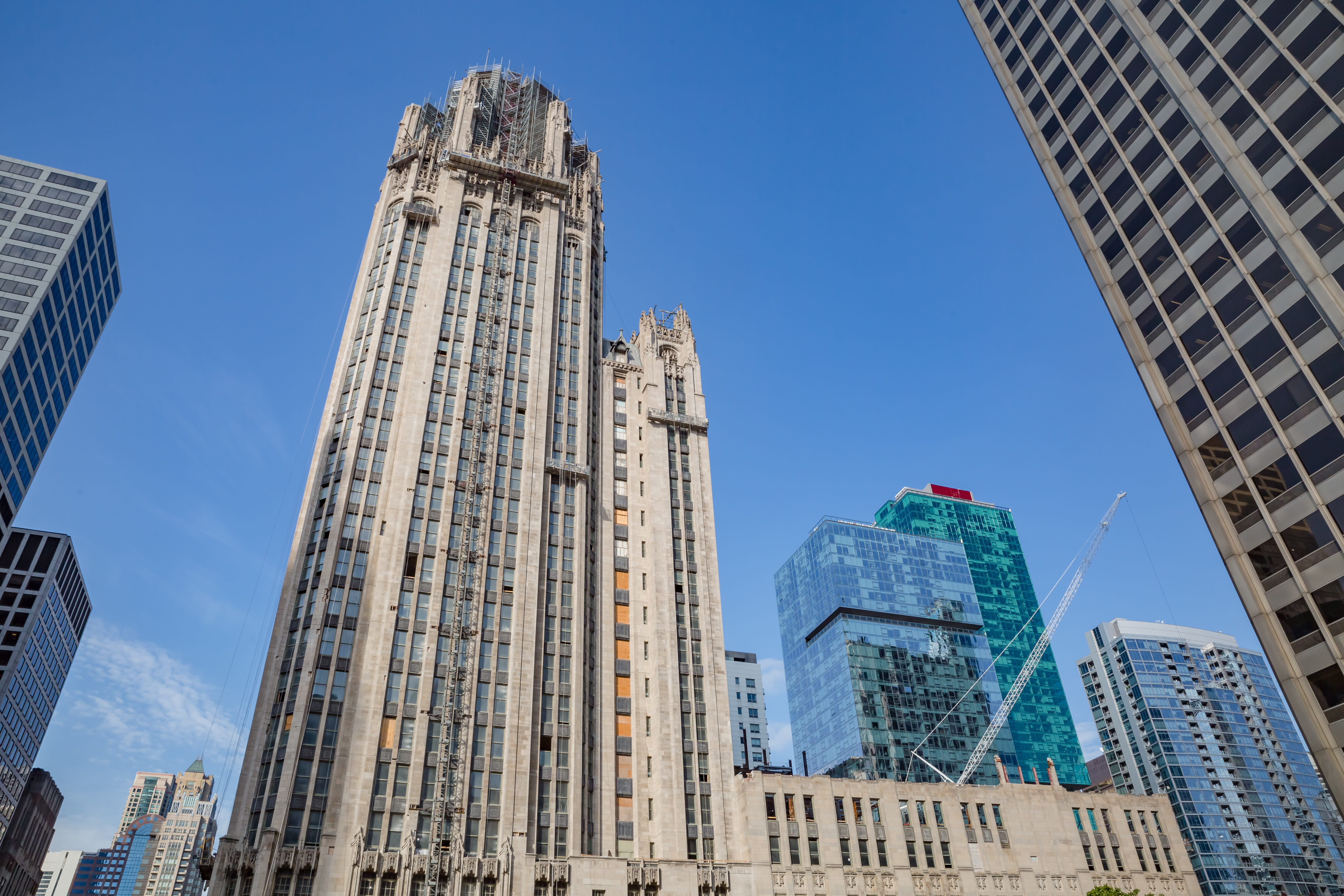 Image of City, Urban, Office Building, Cityscape, Metropolis, High Rise, Building Complex,