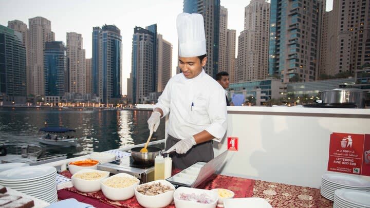 Image of Glove, Chef, Person, Adult, Male, Man, Boat, 