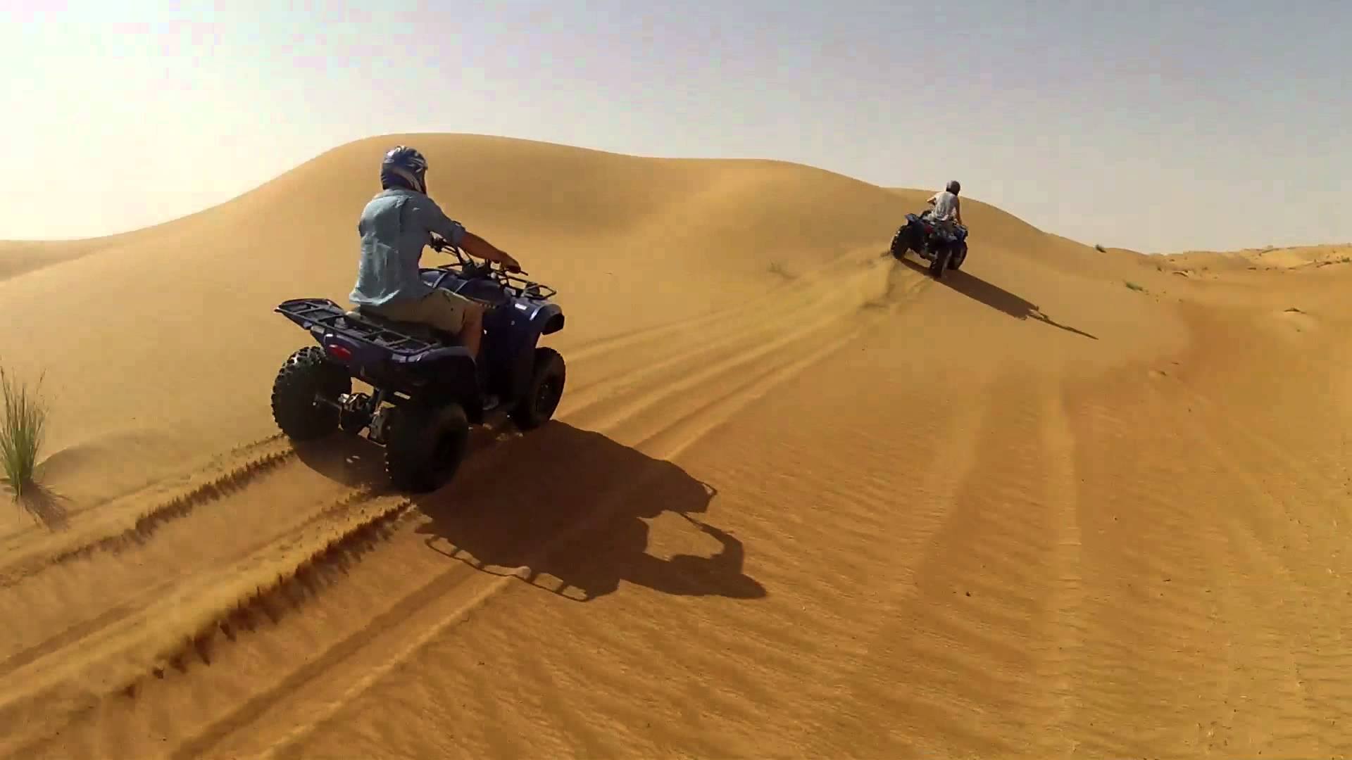 Image of Nature, Outdoors, Desert, Motorcycle, Vehicle, Atv, 