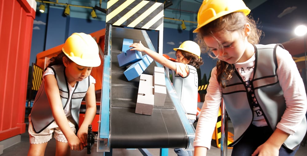 Image of Hardhat, Helmet, Person, Worker, Child, Female, Girl, Adult, Woman, 