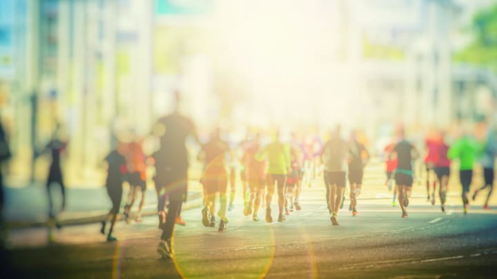Image of Person, Walking, Running,