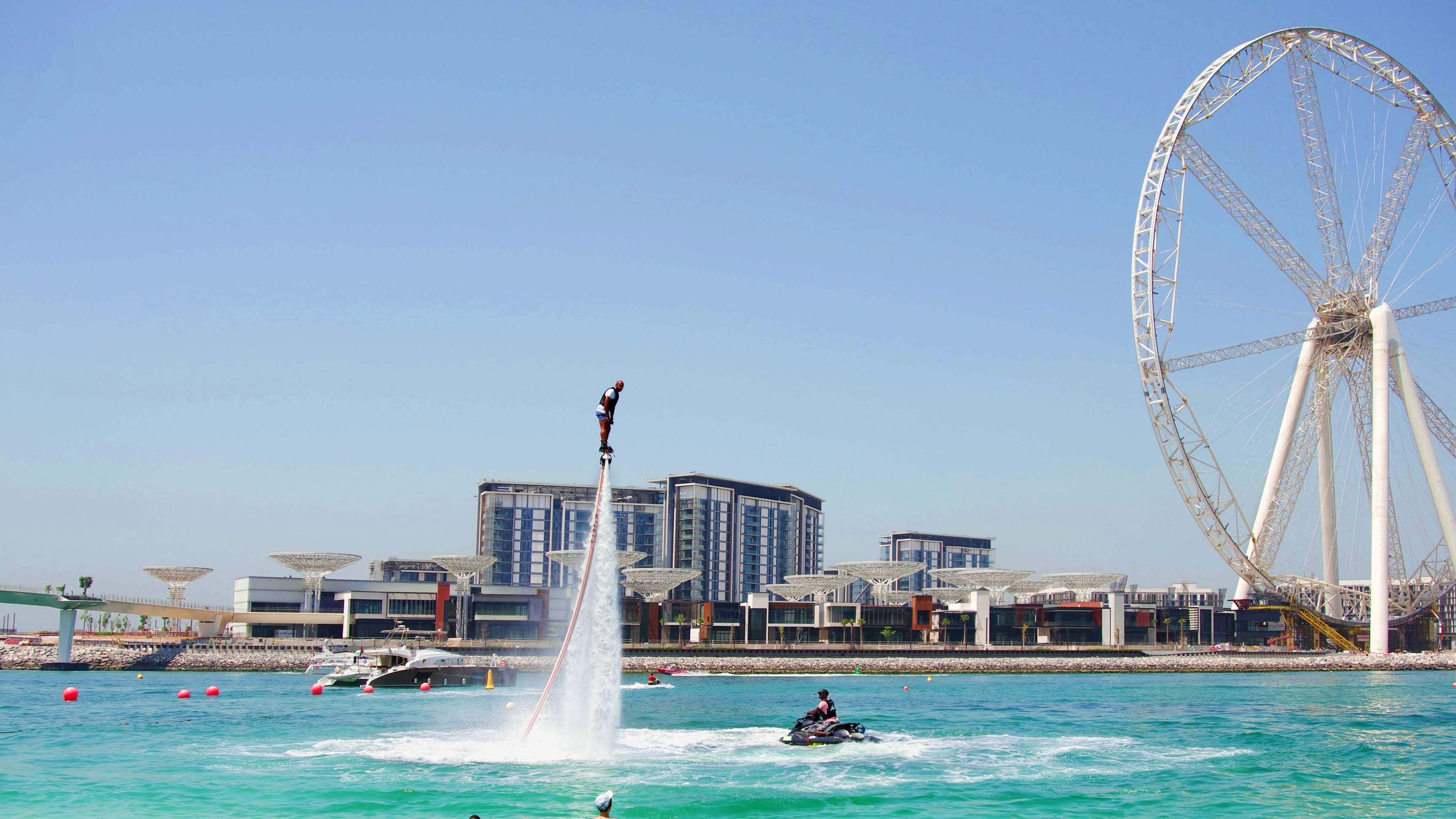 Image of Water, City, Person, Waterfront, Motorcycle, 