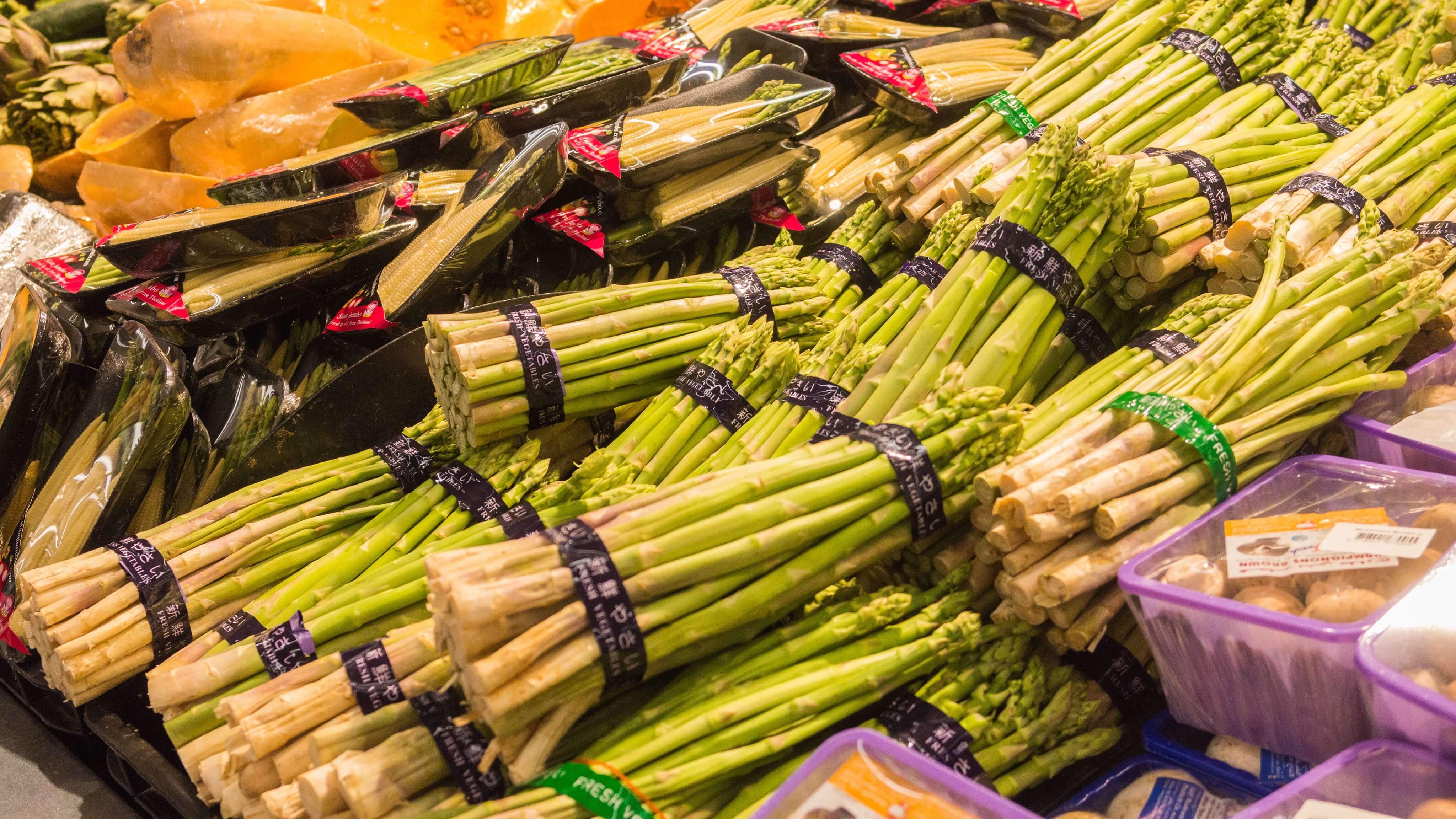 Image of Food, Produce, Box, Asparagus, 