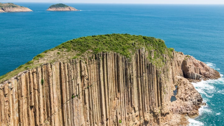 Image of Cliff, Nature, Outdoors, Land, Sea, Water, Scenery, Promontory, Shoreline, Coast, 