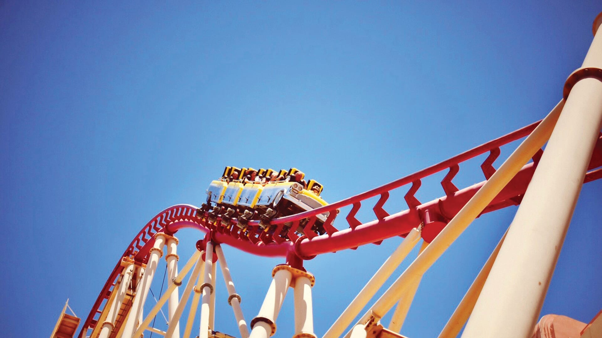 Image of Amusement Park, Fun, Roller Coaster,
