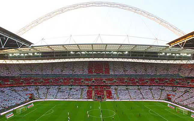 Image of Arch, Field, Arena, Stadium, 