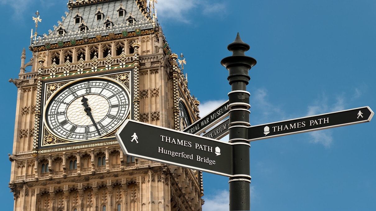 Image of Clock Tower, Tower, Road Sign, Sign, Symbol, 