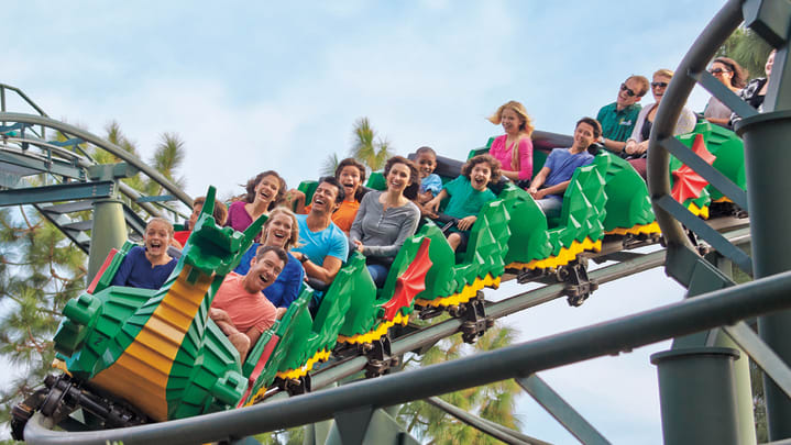 Image of Person, Amusement Park, Adult, Male, Man, Fun, Roller Coaster,