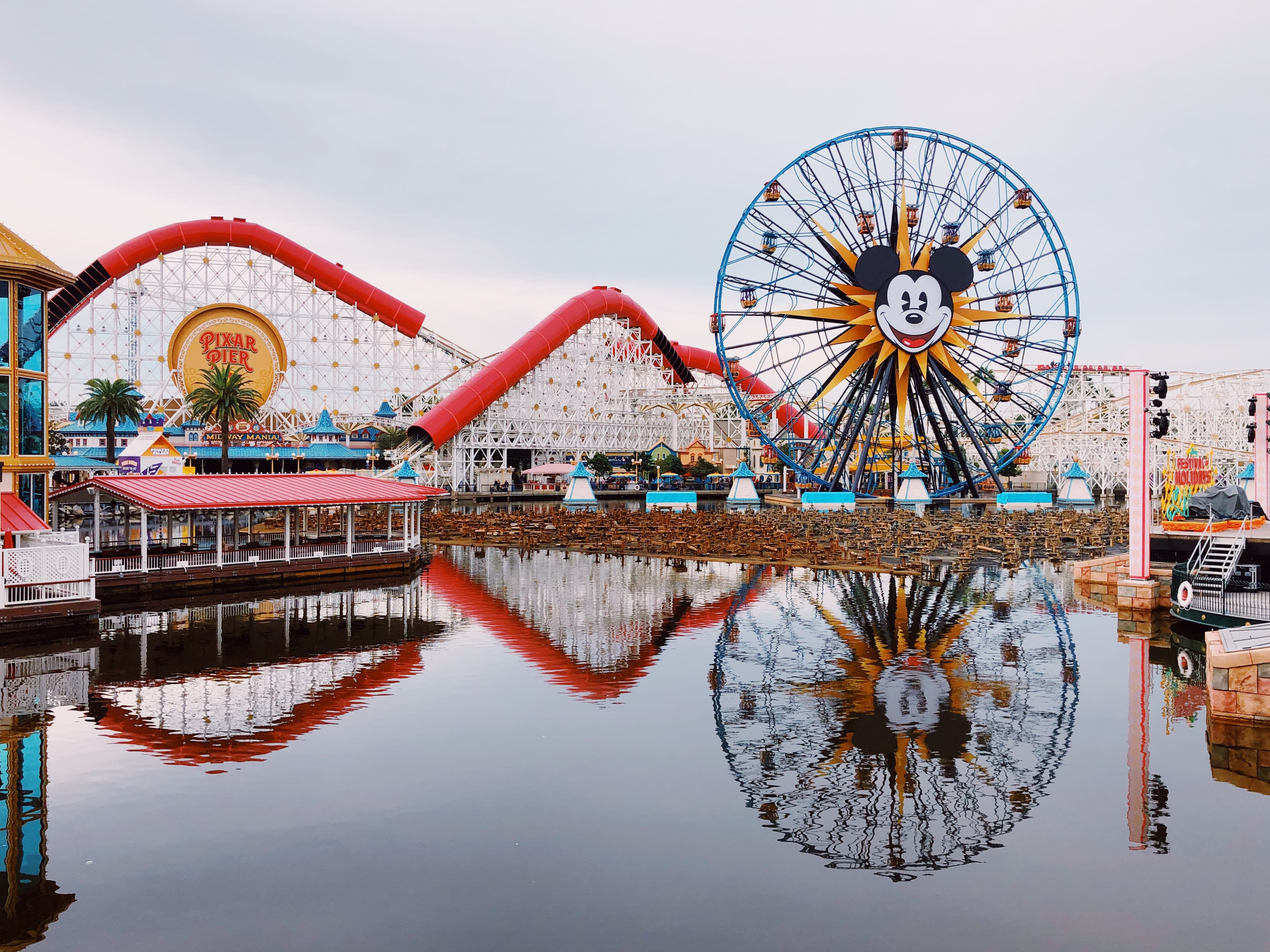 Image of Amusement Park, Fun, Theme Park, Machine, Wheel, 