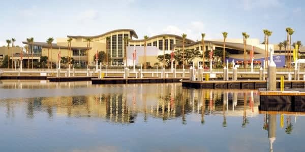 Image of Water, Waterfront, Convention Center, City, Nature, Outdoors, Scenery, Pier, Boardwalk, Bridge, Hotel, Resort, Shop, Shopping Mall, Harbor, 