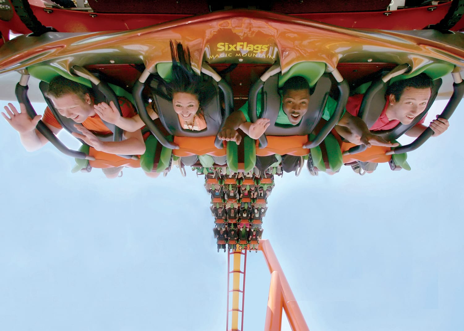 Image of Amusement Park, Fun, Roller Coaster, Boy, Child, Male, Person, 