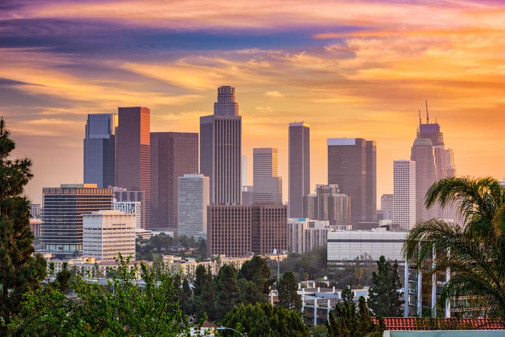 Image of City, Urban, Cityscape, Metropolis, Office Building, High Rise, Downtown, Tower, Nature, Outdoors, Sky,