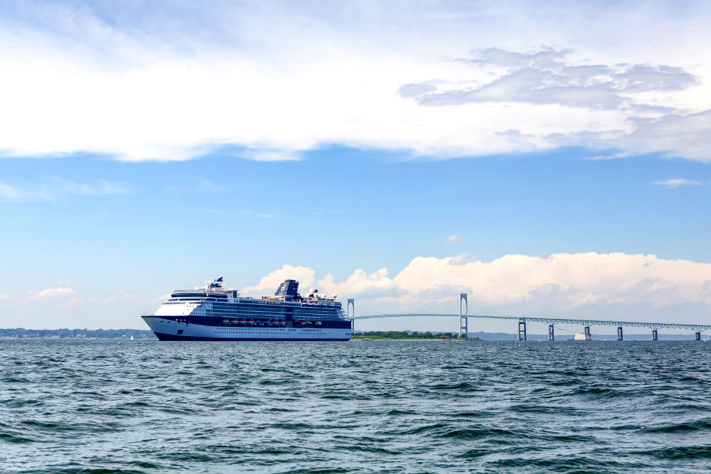 Image of Nature, Outdoors, Sky, Horizon, Boat, Vehicle, Water, Waterfront, 