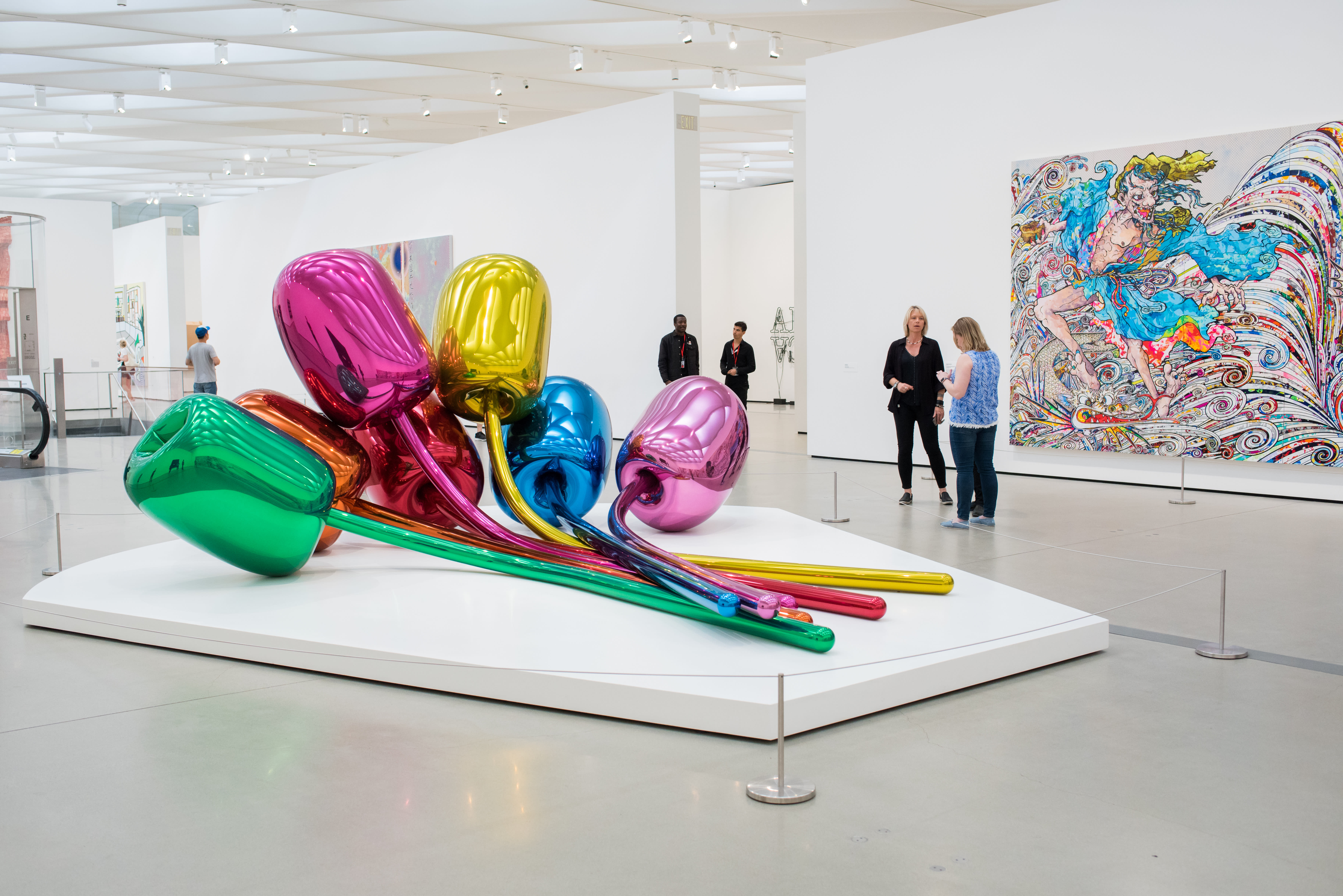 Image of Indoors, Museum, Art, Person,