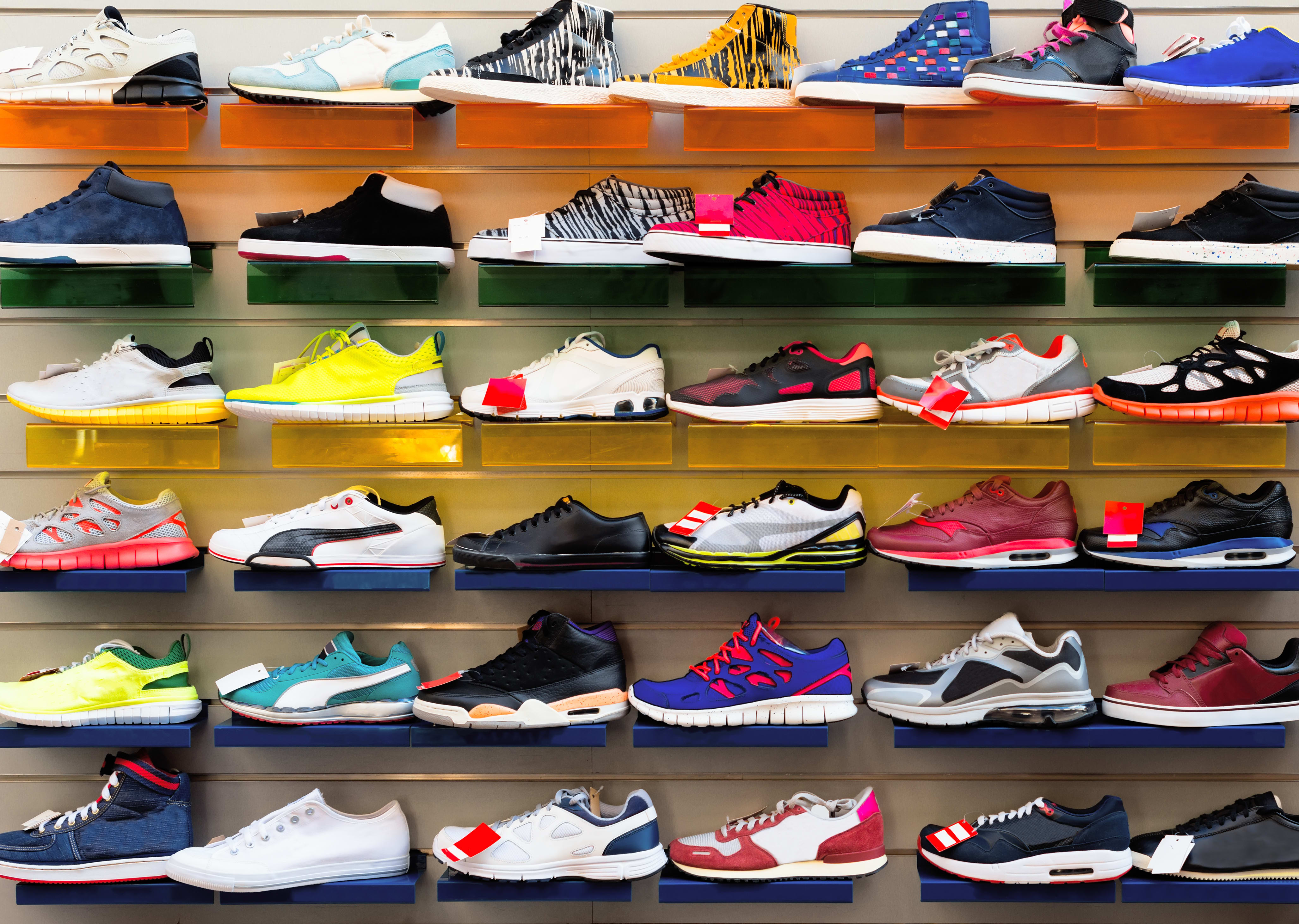 Image of Shoe, Sneaker, Shop, Shoe Shop, 