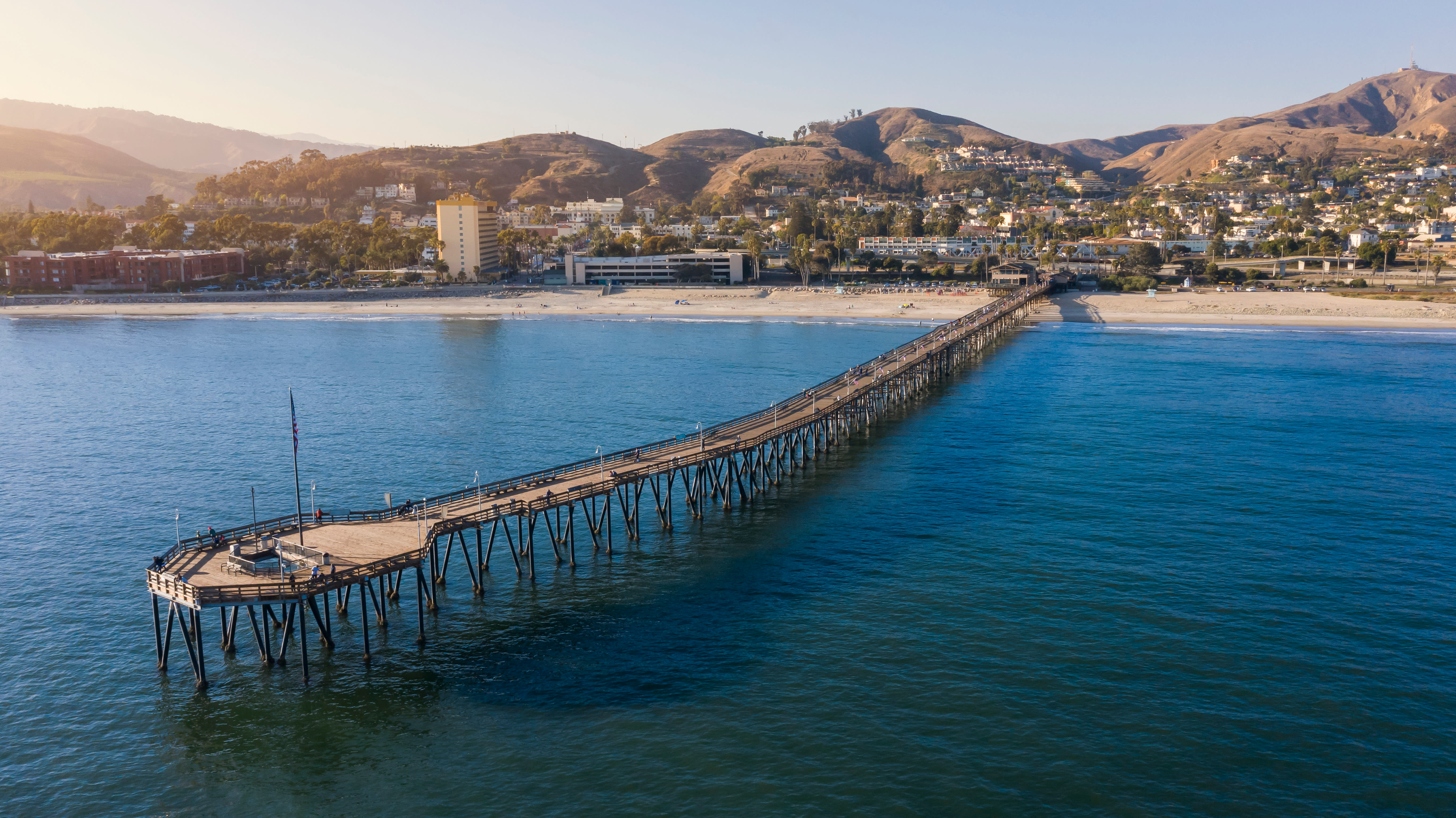 Image of Water, Waterfront, Pier, Outdoors, Bridge, 