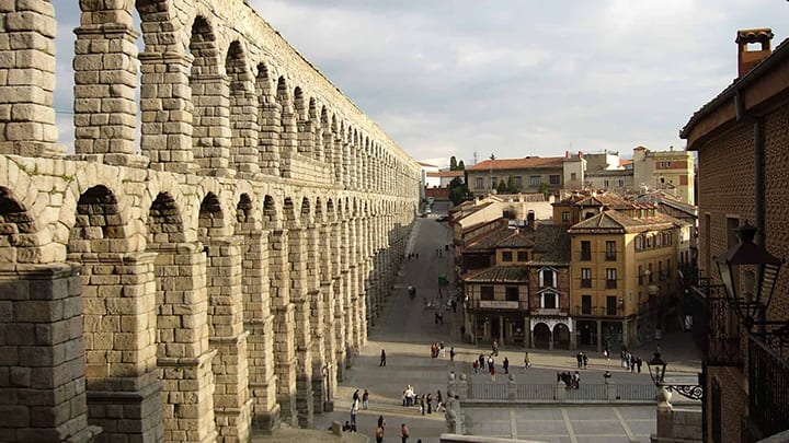 Image of Landmark, Aqueduct of Segovia, 