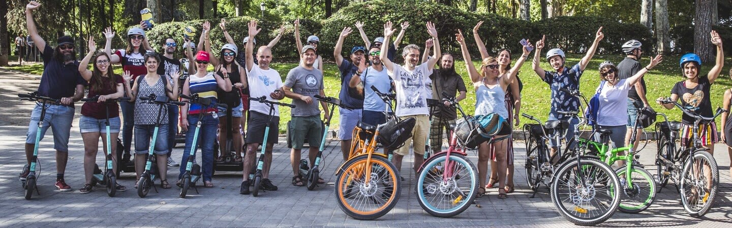 Retiro park by bike (Self guided bike tour)