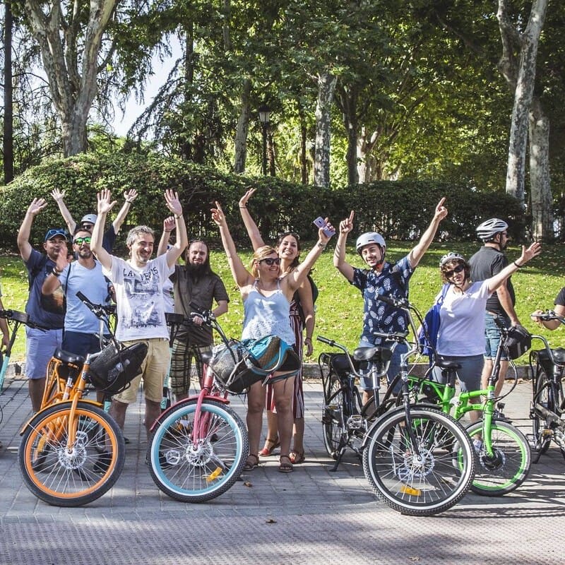 Retiro park by bike (Self guided bike tour)