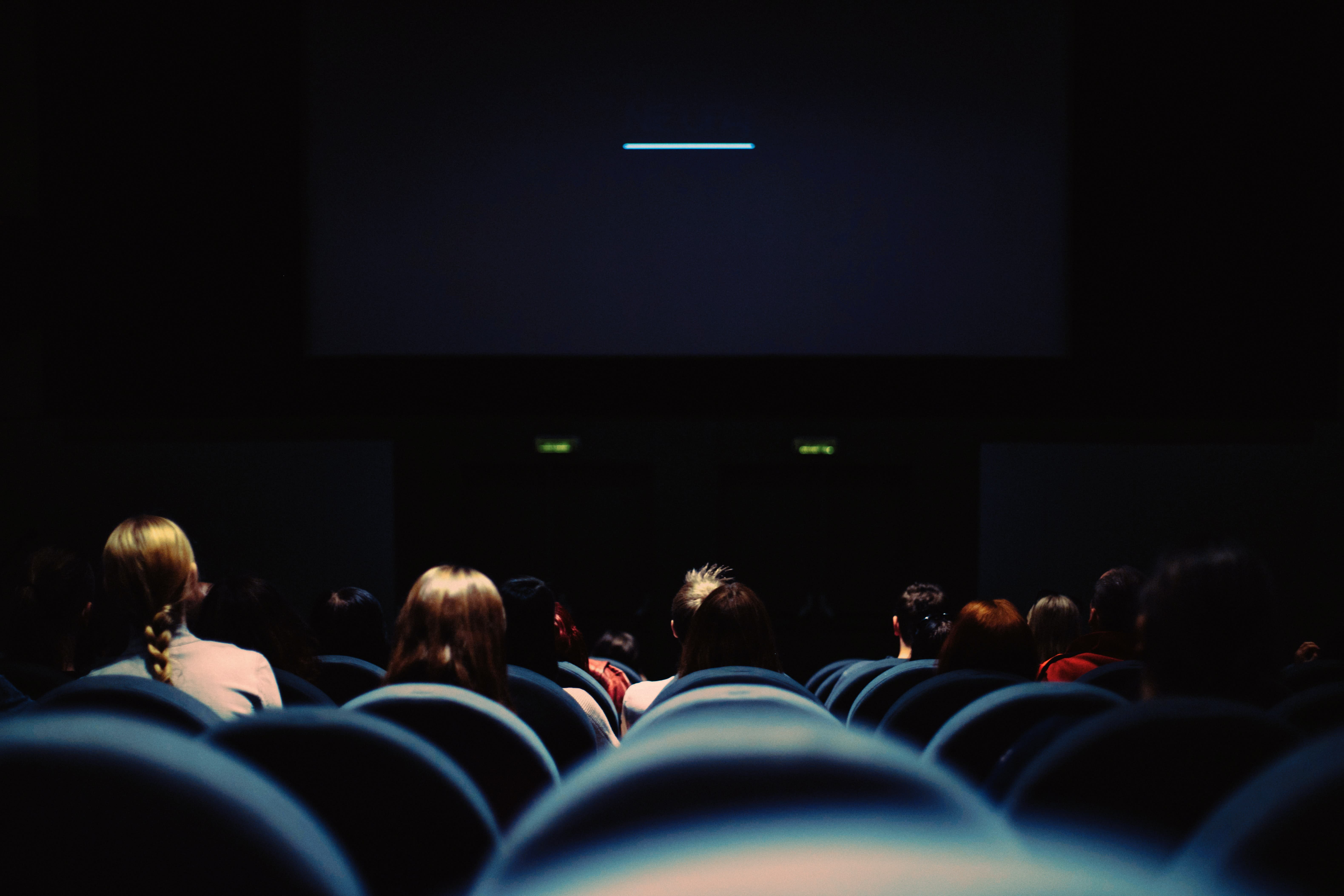 Image of Cinema, People, Person, Adult, Female, Woman, Indoors, Theater, 