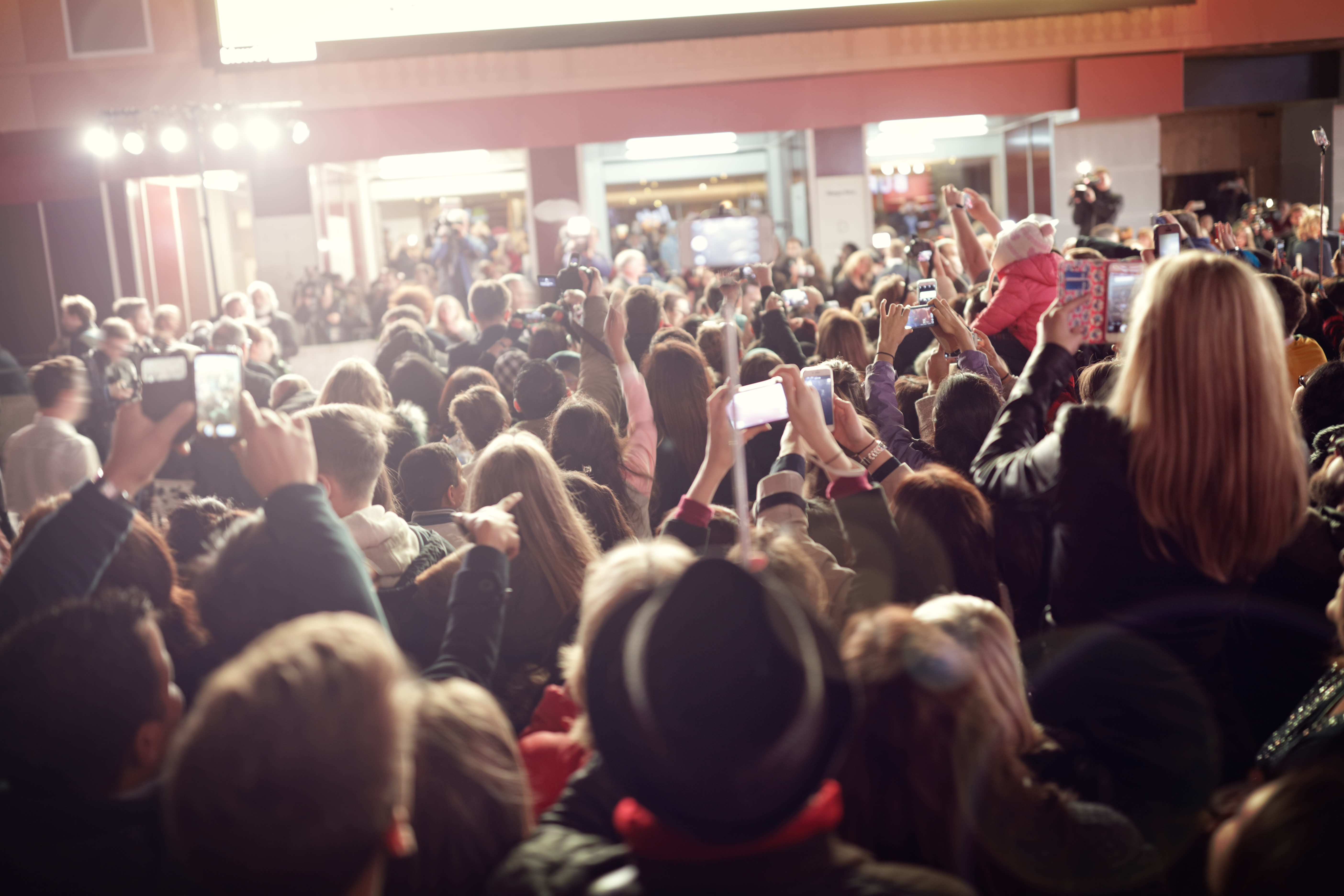 Image of People, Person, Crowd, Adult, Female, Woman, Urban, Concert, Male, Man, Boy, Child, Audience, 