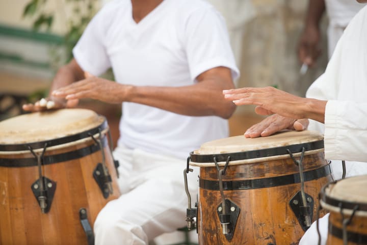Image of Adult, Male, Man, Person, Drum, Musical Instrument, Percussion,