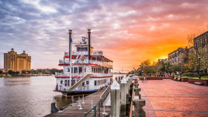 Image of Water, Waterfront, Boat, Vehicle, Port, Pier, Cityscape, Urban, Watercraft, City, 