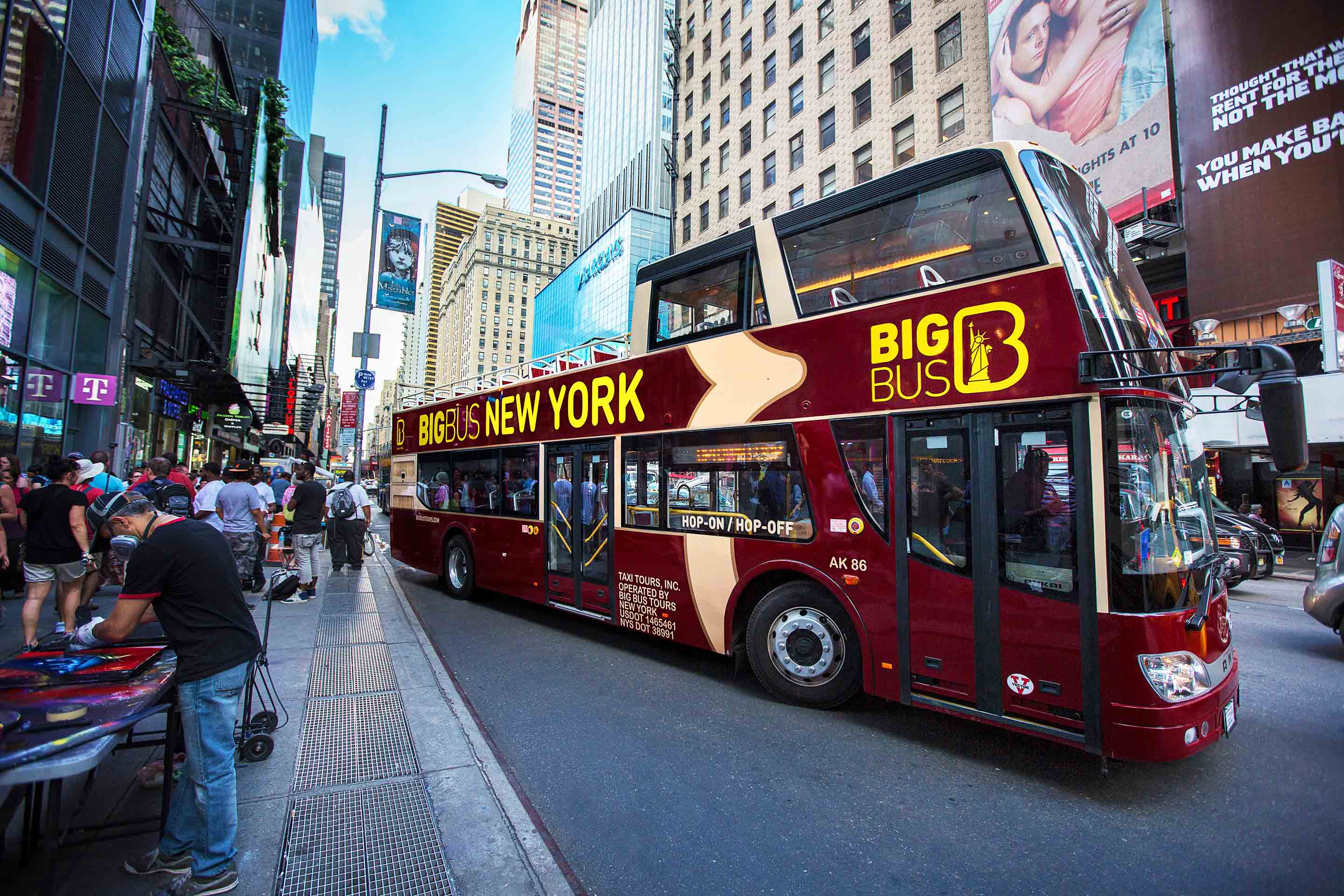 New York in bus con guida in italiano 