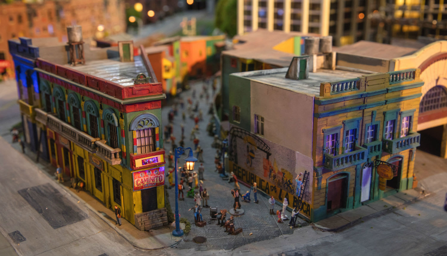 Image of City, Road, Street, Urban, Intersection, Neighborhood, Downtown, Path, Person, Sidewalk, 