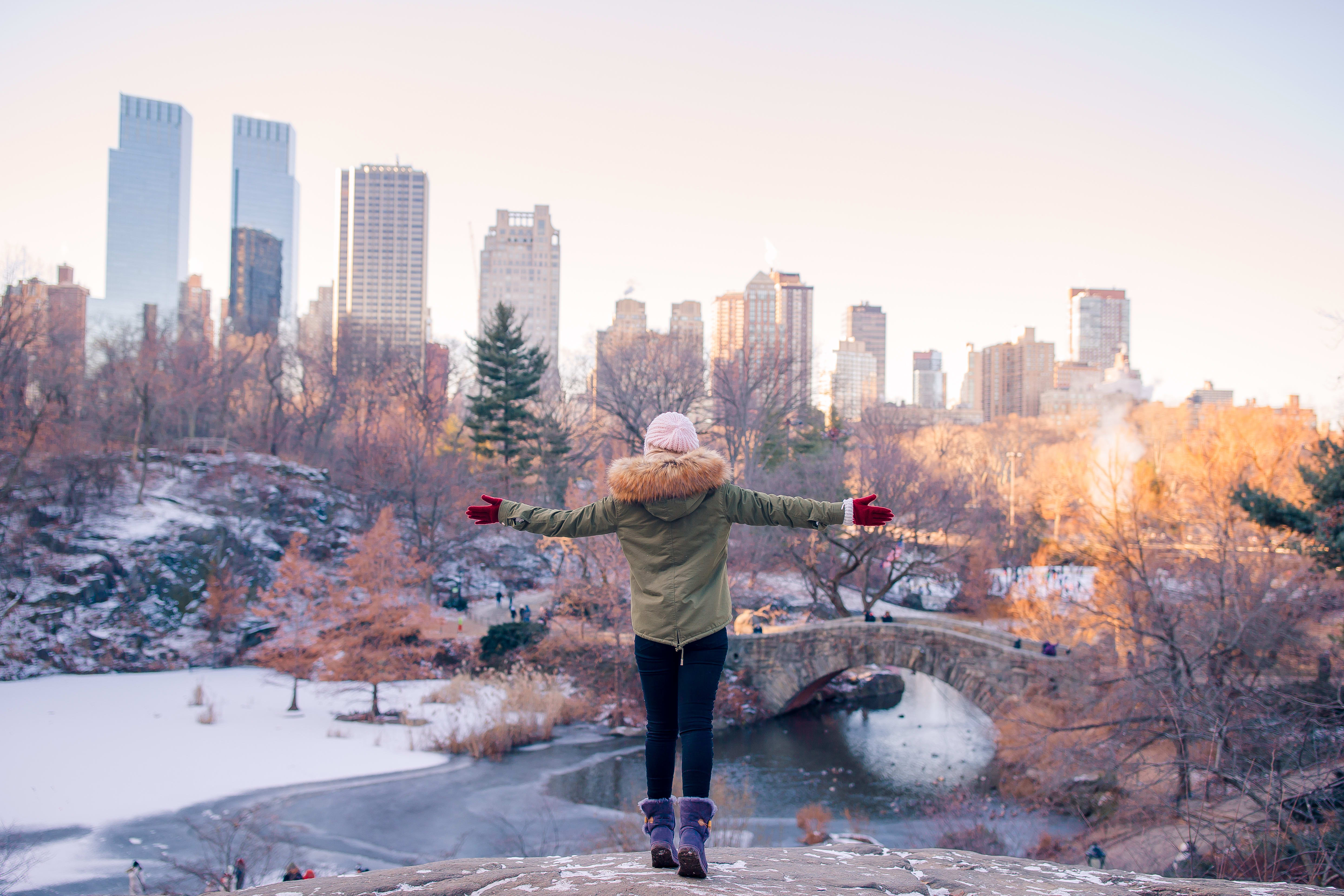 Image of City, Photography, Urban, Face, Head, Person, Portrait, Neighborhood, Adult, Female, Woman, Tree, Coat, Cityscape, Nature, Outdoors, Scenery, Throwing, Vegetation, Landscape, Rock, 