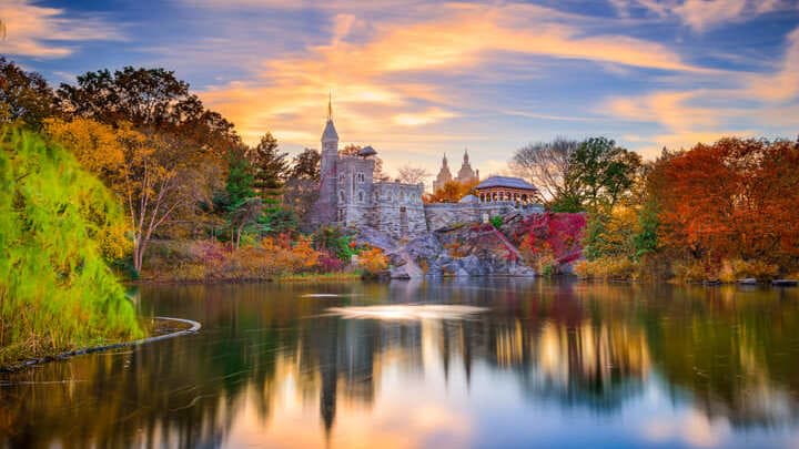 Image of Nature, Outdoors, Scenery, Landscape, Autumn,