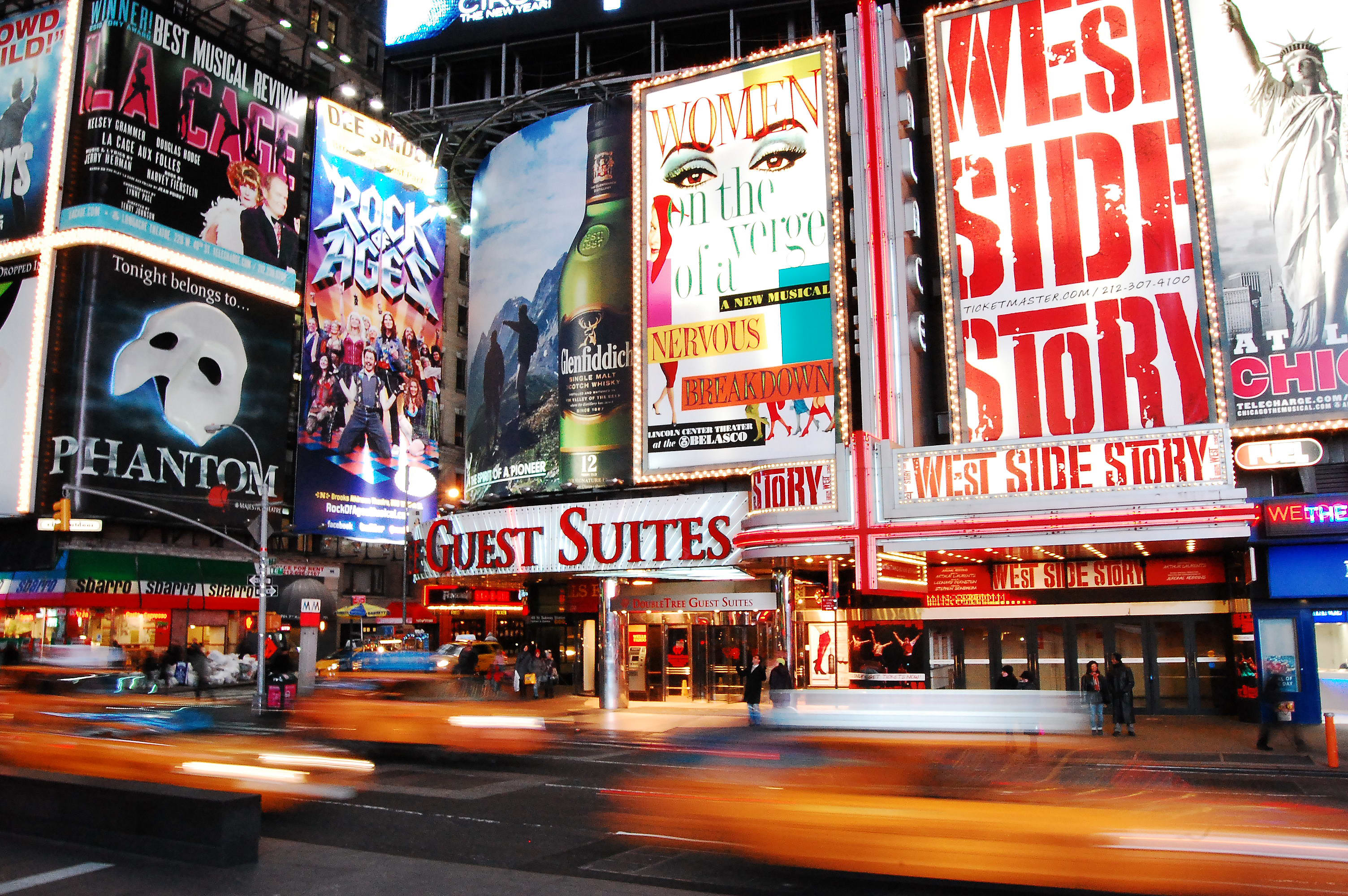 Image of Advertisement, City, Metropolis, Urban, Road, Street, Person,
