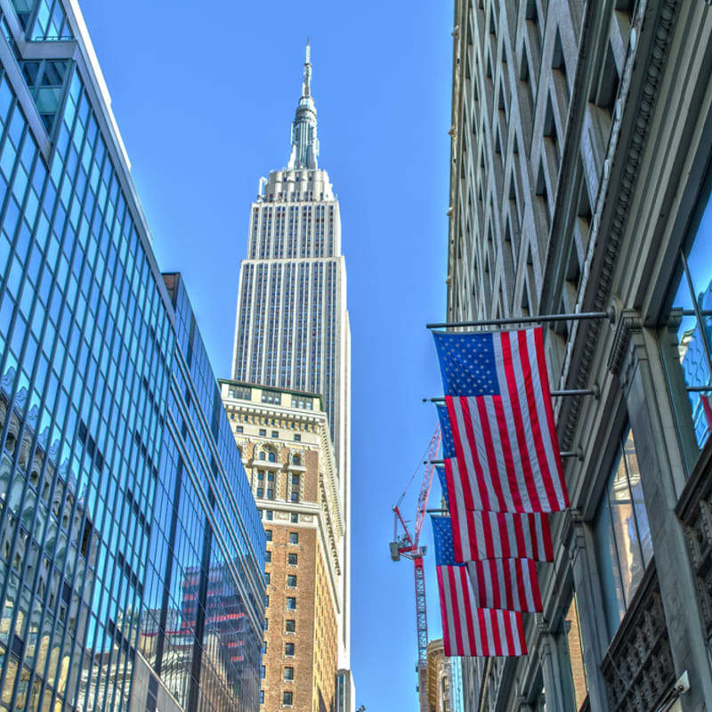 Image of Building, Tower, Landmark, Empire State Building, 