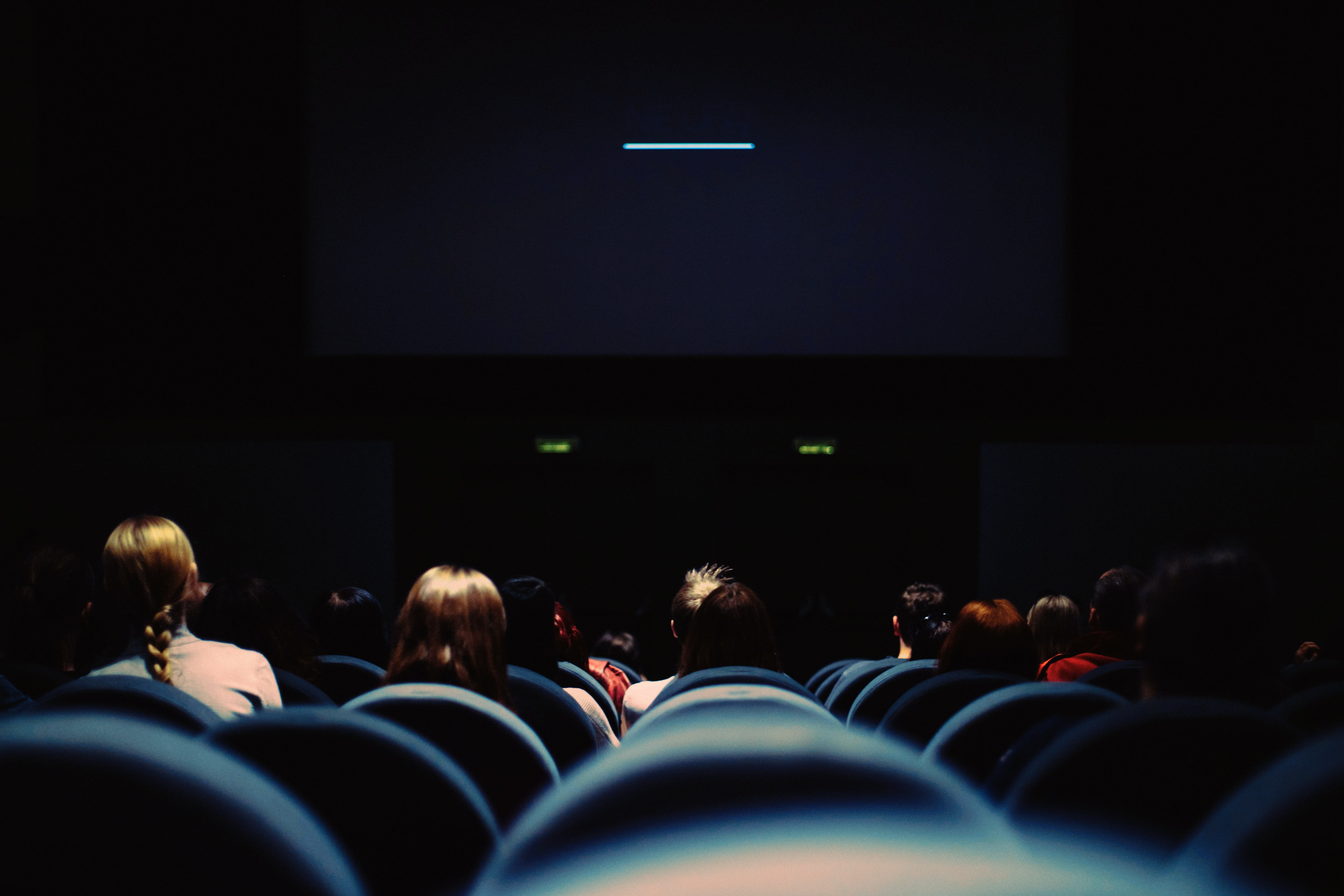 Image of Cinema, People, Person, Adult, Female, Woman, Indoors, Theater,