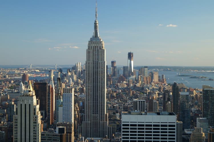 Image of City, Empire State Building, Landmark, Tower, 