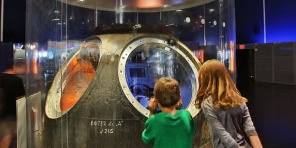 Image of Child, Female, Girl, Person, Boy, Male, Indoors, Museum, 