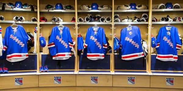 Image of Dressing Room, Indoors, Shirt, Helmet, Furniture, Handbag, 