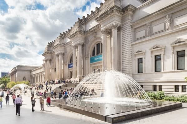 Image of Fountain, Water, City, Person, 