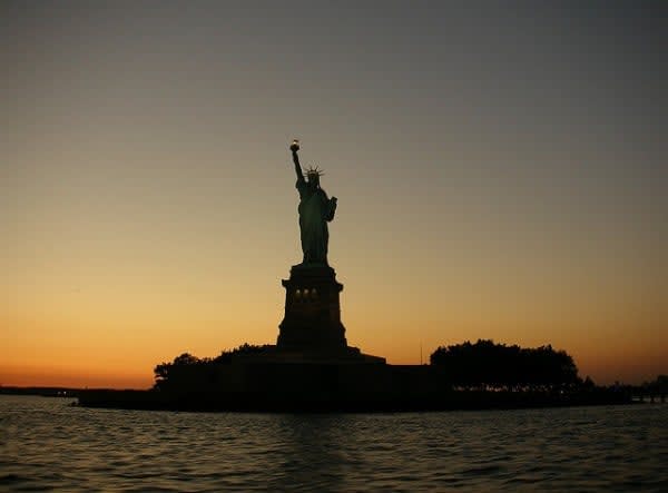 Image of Art, Person, Sculpture, Statue, Landmark, Statue of Liberty, 