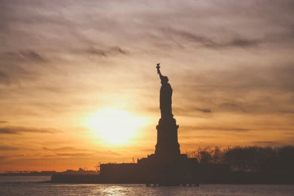 Image of Art, Sculpture, Statue, Landmark, Statue of Liberty, 