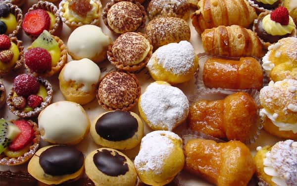 Image of Dessert, Food, Pastry, Bread, Shop, Sweets, 