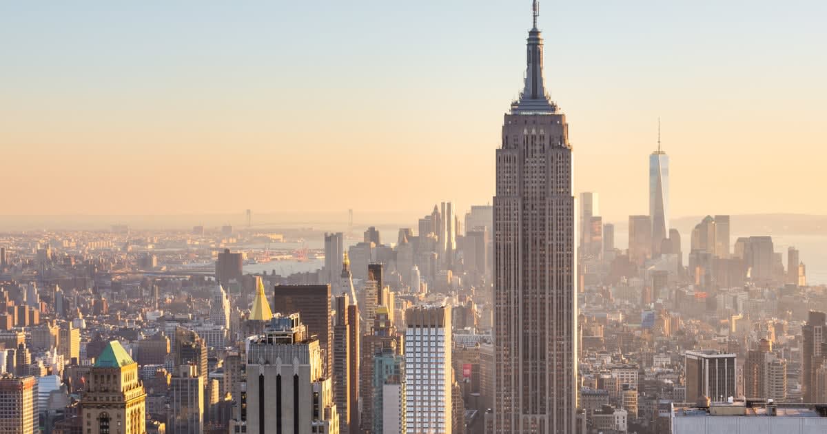 Image of Tower, City, Empire State Building, Landmark, 